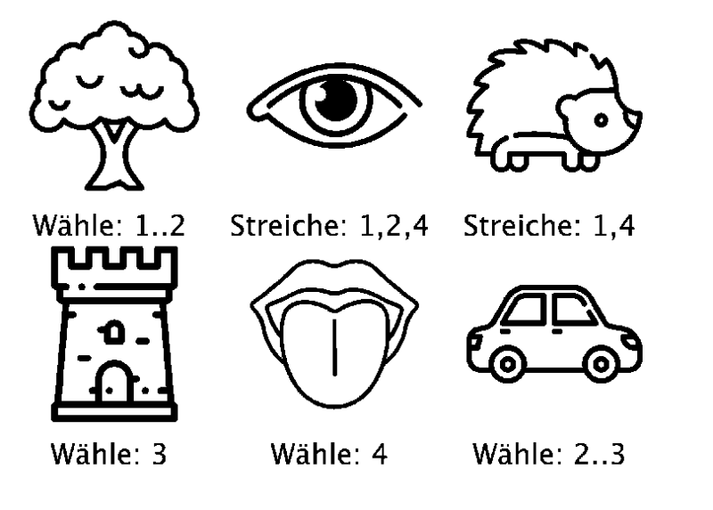 Rebus Rätsel 3: Welches Wort ergibt sich aus den Symbolen?